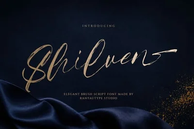 Shilven – Elegant Brush Font