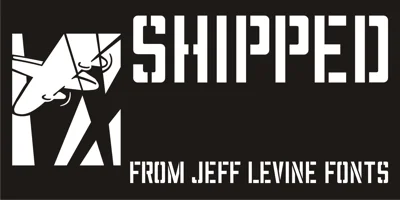 Shipped JNL Font