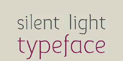 Silent Font
