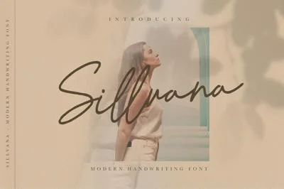 Sillvana - Modern Handwriting Font