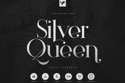 Silver Queen - Serif Typeface