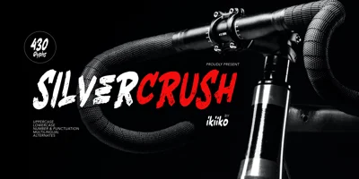 Silvercrush Font