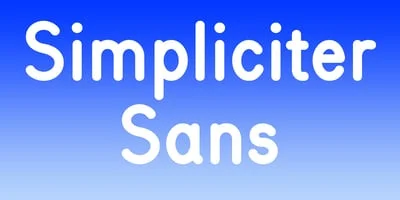 Simpliciter Sans Font