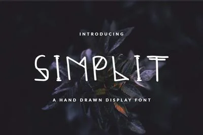 Simplicitic Font For Header