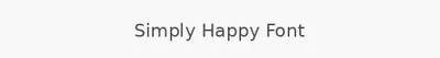 Simply Happy Font