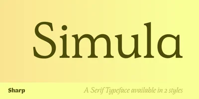 Simula Font