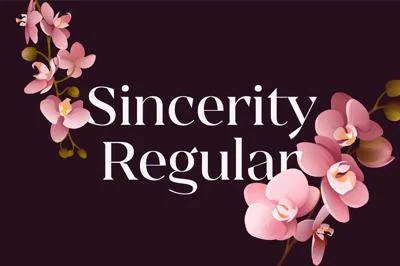 Sincerity Regular Font