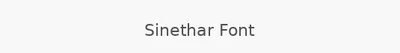 Sinethar Font
