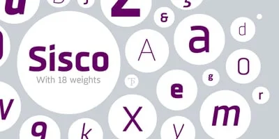 Sisco Font