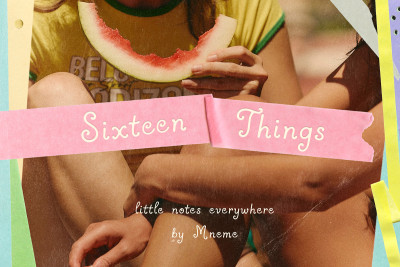 Sixteen Things: Handwritten Font