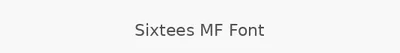 Sixtees MF Font