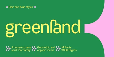 SK Greenland Font