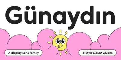 SK Gunaydin Font