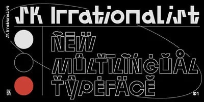 SK Irrationalist Font