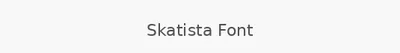 Skatista Font