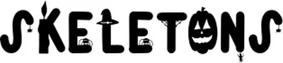 Skeletons Font