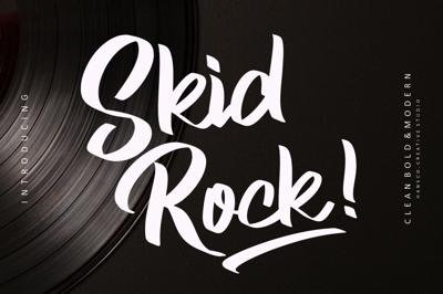 Skid Rock - Handwritten Font Free Download