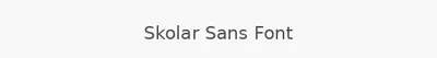 Skolar Sans Font