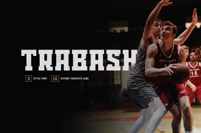 Slab font - Trabash Typeface