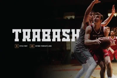 Slab font - Trabash Typeface