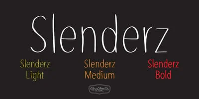 Slenderz Font