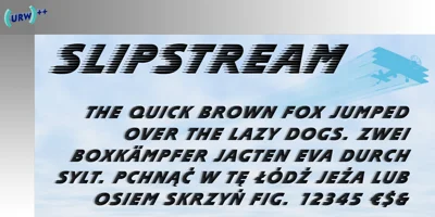 Slipstream Font