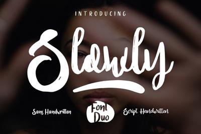 Slowly Font Duo Free Download