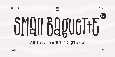 Small Baguette Font
