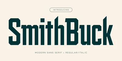Smith Buck Font