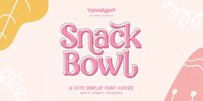 Snack Bowl Font