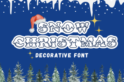 Snow Christmas Font