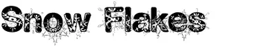 Snowflakes Font