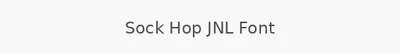 Sock Hop JNL Font