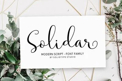 Solidar Font Family