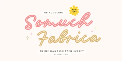 Somuch Fabrica Font