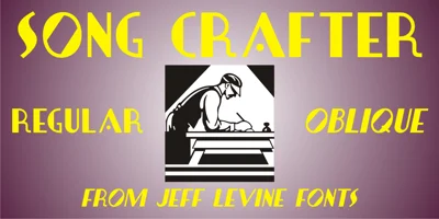 Song Crafter JNL Font