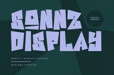 Sonnz Graffiti Display Typeface