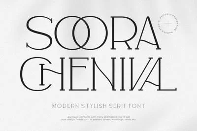 Soora Chenival - Aesthetic Font