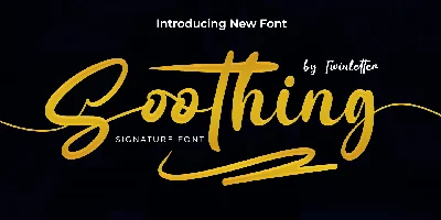 Soothing Font