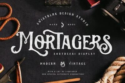 Sortdecai Display Font