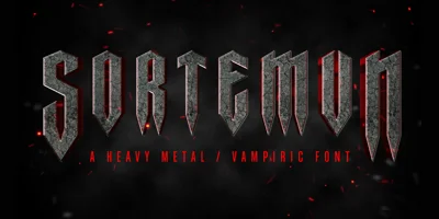 Sortemun Font