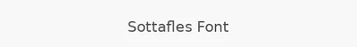 Sottafles Font