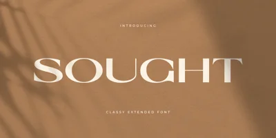 Sought Font