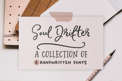 Soul Drifter handwritten font Free Download