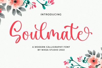 Soulmate - Wedding Font
