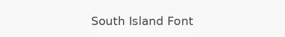 South Island Font