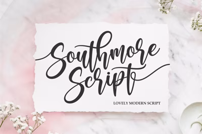 Southmore | Lovely Modern Script Free Download