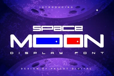 Space Moon Font