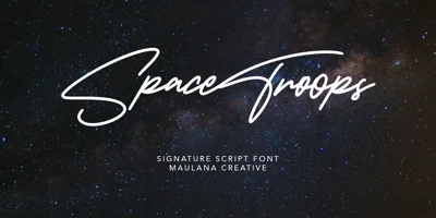 Spacetroops Font