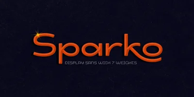 Sparko Font